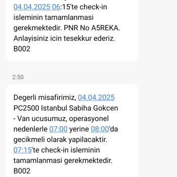 Pegasus Havayolu İle Sürekli Değişen Uçuş Planı Ve Yetersiz İkram