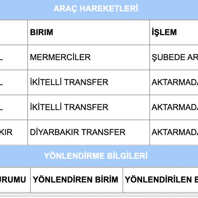Yanlış Yöne Giden Kargo