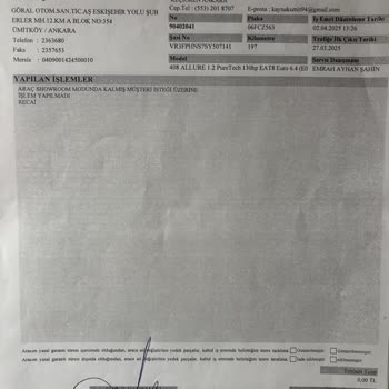 Araç Teslimatında Kontrol Eksikliği Ve Güven Sorunu