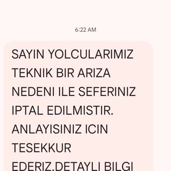 Son Dakika Sefer İptali Mağduriyeti