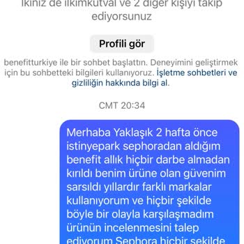 Kırılan Allık Ve Yanıtsız Kalan Şikayet
