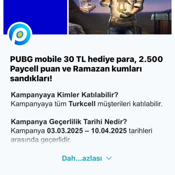 Paycell Kampanya Puanları Hattıma Yüklenmedi