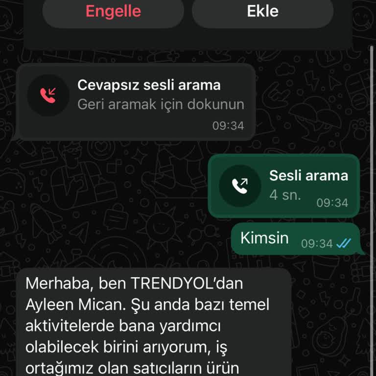 Bilinmeyen Yabancı Arama İle İlgili Güvenlik Endişesi