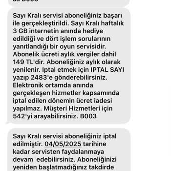 Yanıltıcı Abonelik Ücretleri Ve Yetersiz Müşteri Hizmetleri