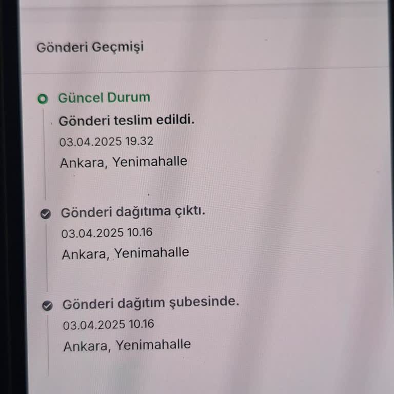 Kayıp Kargo: Teslim Edilmeden Teslim Edildi Mesajı!
