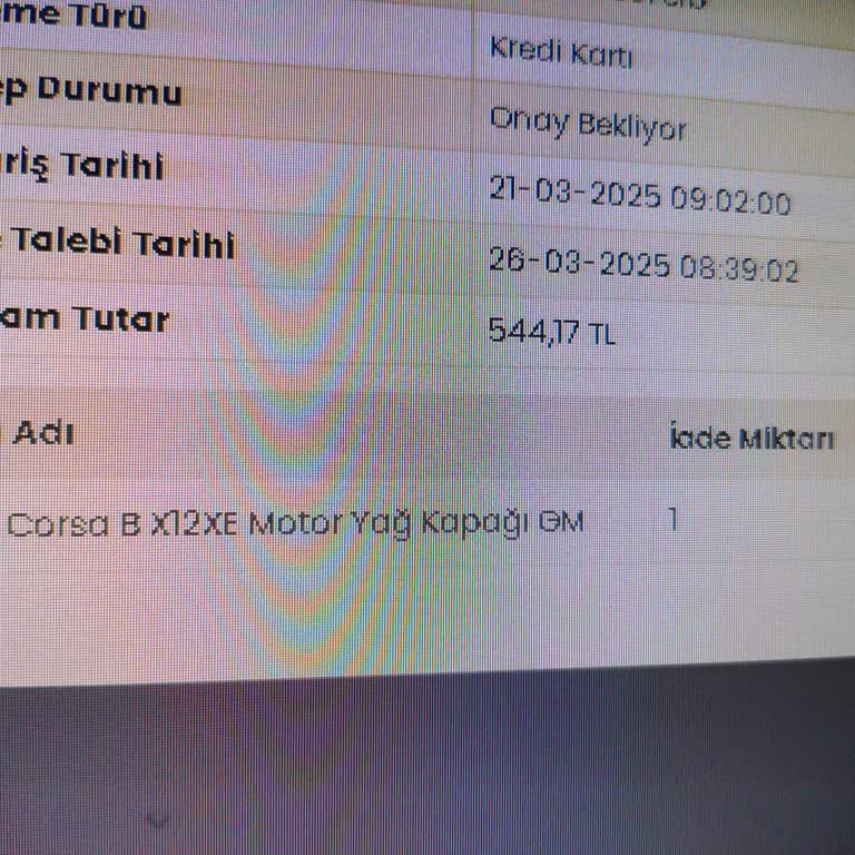 Yanlış Parça Ve İade Sürecinde Sessizlik