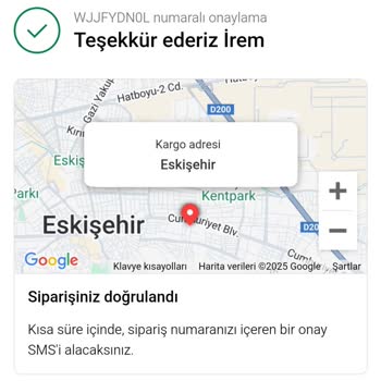 Wefood Siparişimde Kargo Bilgisi Eksikliği