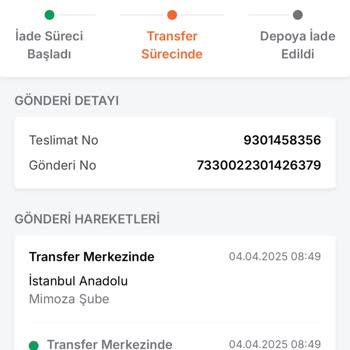 Trendyol Express İade Sorunu: Kargo Depoya Ulaşmıyor