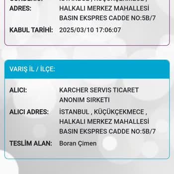 Karcher Teknik Servis Hizmetinde Gecikme