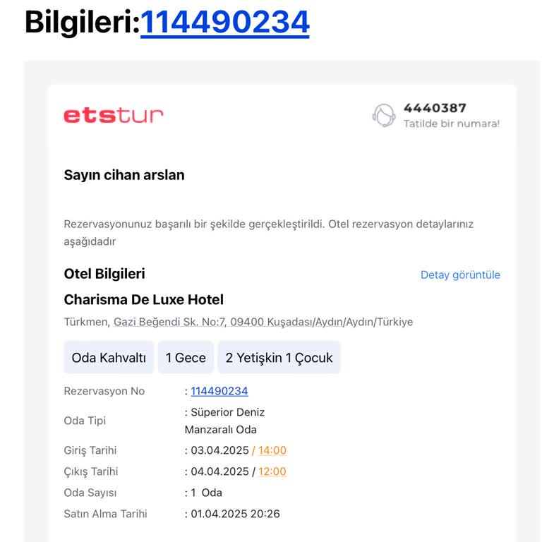 Yanlış Rezervasyon Ve İlgisizlikle Geçen Saatler