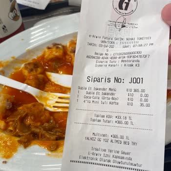 Zehirlenme Tehlikesi: Usta Dönerci'de Korkunç İskender Deneyimi