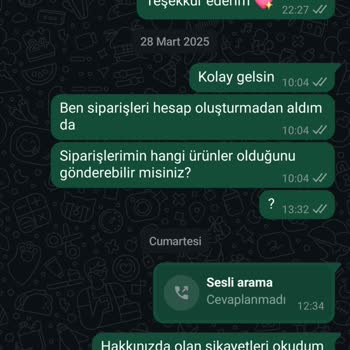 Mendy Butik'ten Sipariş Sonrası Sessizlik