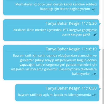 PTT Canlı Destek Ve Şube Ulaşılamaz Durumda