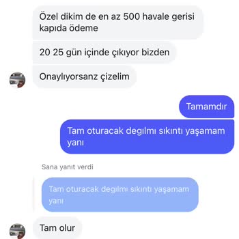 Özel Dikim Koltuk Örtüsü Fiyaskosu