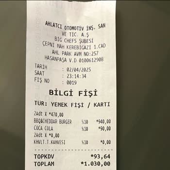 Yemekte Kıl Ve İlgisiz Hizmet