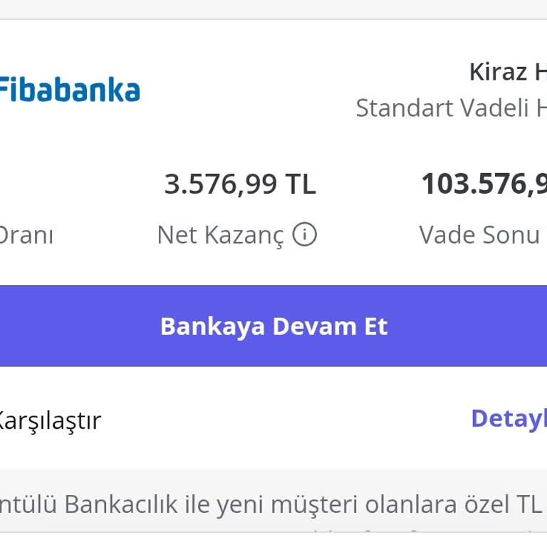 Fibabanka Faiz Yanıltmacası Ve EFT Ücreti Sorunu