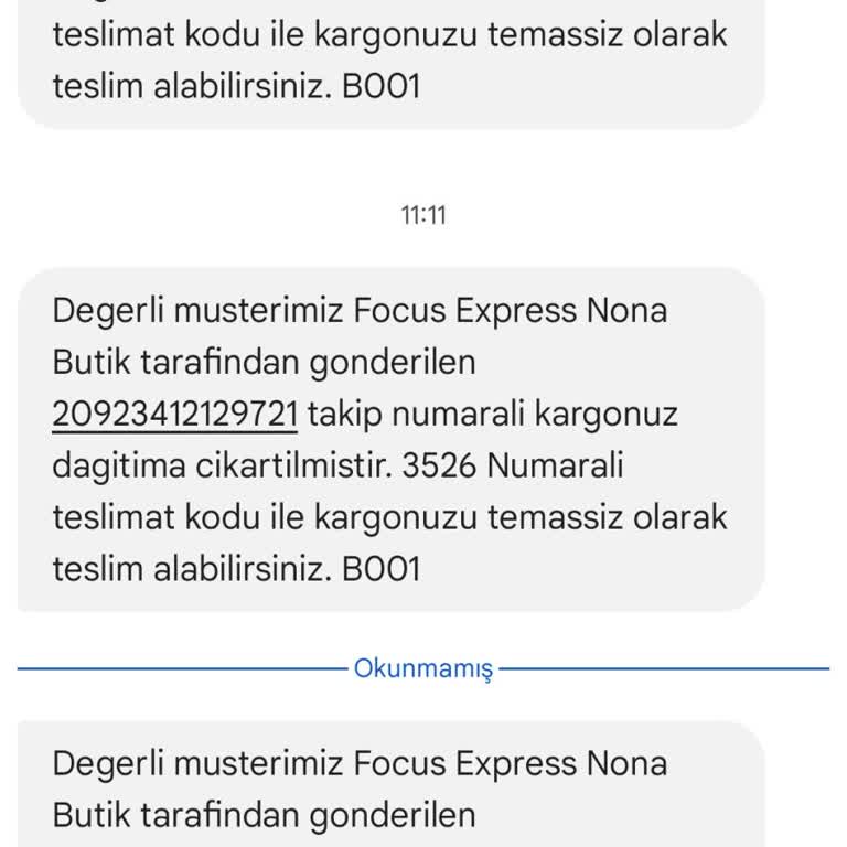 Kargom Gelmedi, Yanıltıcı Bilgilendirme Yapılıyor