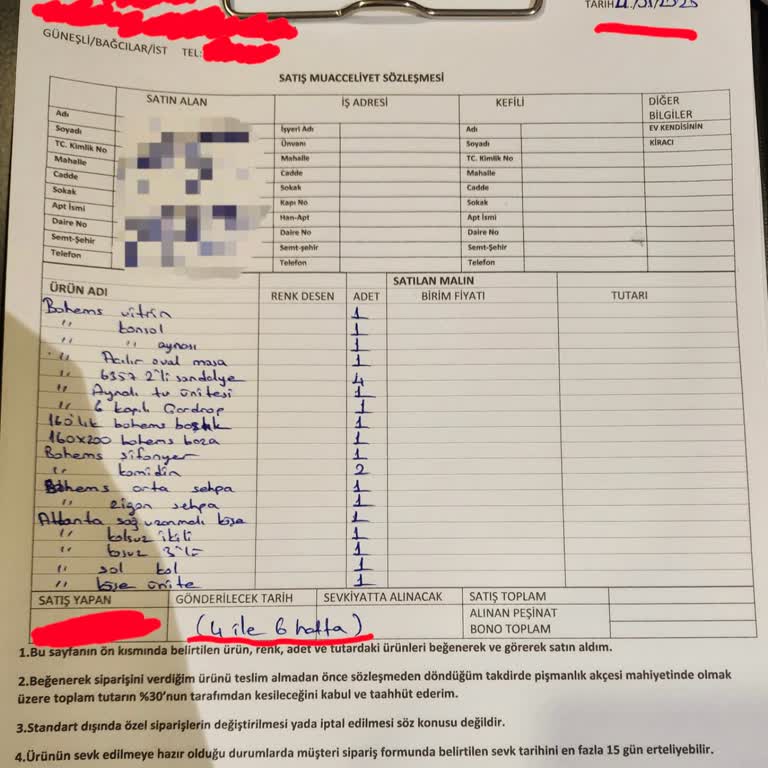 Mobilya Teslimatındaki Gecikme Nikah Planlarımızı Tehdit Ediyor