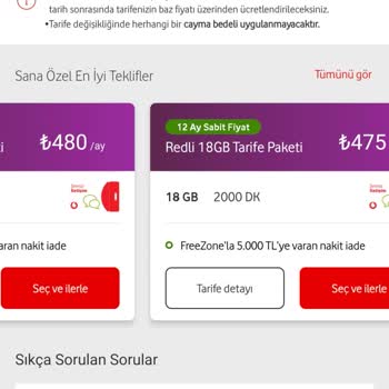 15 Yıllık Müşteriye Uygun Olmayan Paket Fiyatları