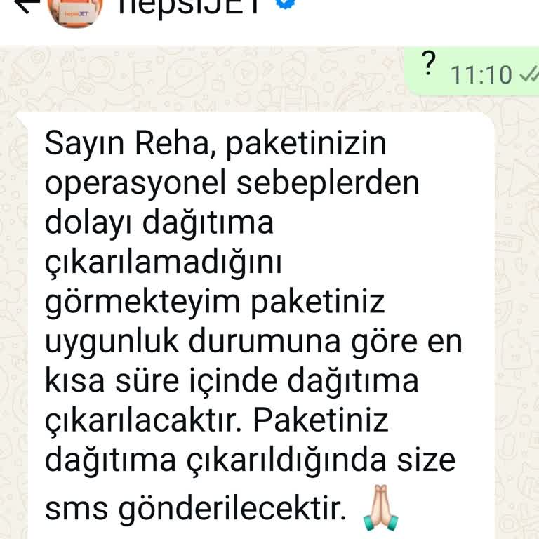 Teslimat Tarihi Sürekli Ertelenen Siparişe Acil Çözüm Talebi