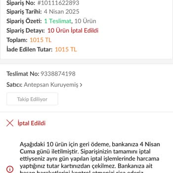 Trendyol Flaş İndirimlerinde Sipariş İptal Sorunu