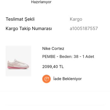 Yanlış Numara Ayakkabı Ve Deforme Kutu Mağduriyeti