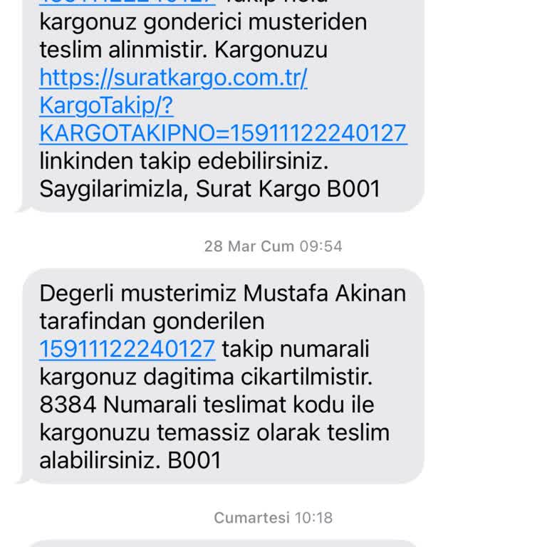 Kargo Teslimatında Sürekli Sorunlar