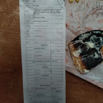 Yanık Ürün Ve Sağlık Tehlikesi