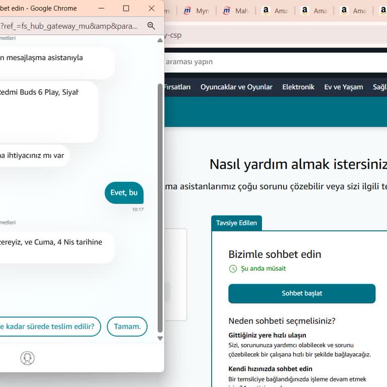 Amazon'un Teslimat Sözüne Güvenemiyoruz!