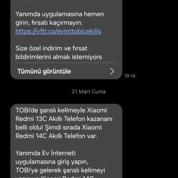 İstenmeyen Mesajlar Ve İlgisizlik