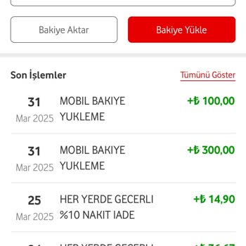 Vodafone Pay Kartında Gizemli Bakiye Kaybı