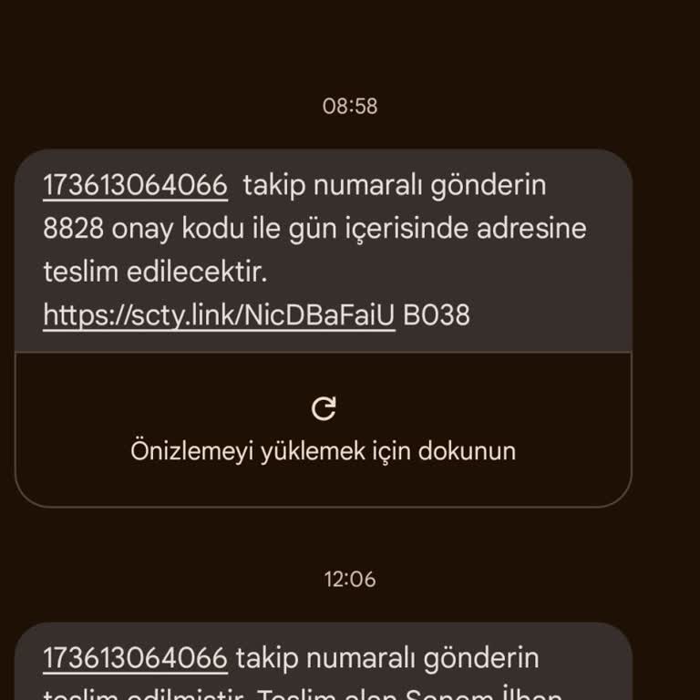 Kargo Teslim Edilmedi, Yanıltıcı Mesaj Gönderildi