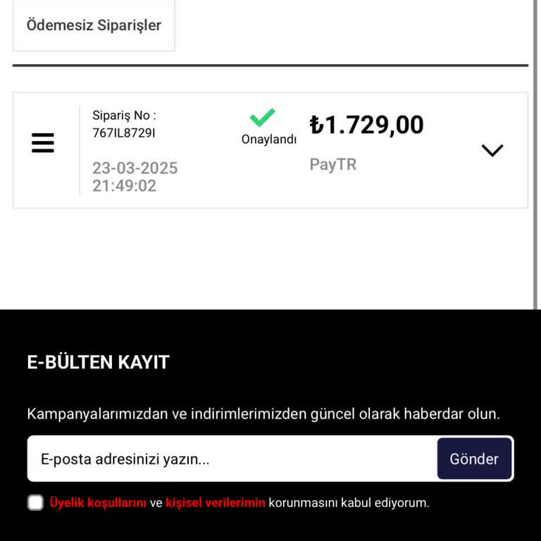 Siparişim Kayıp, Mağduriyet Yaşıyorum