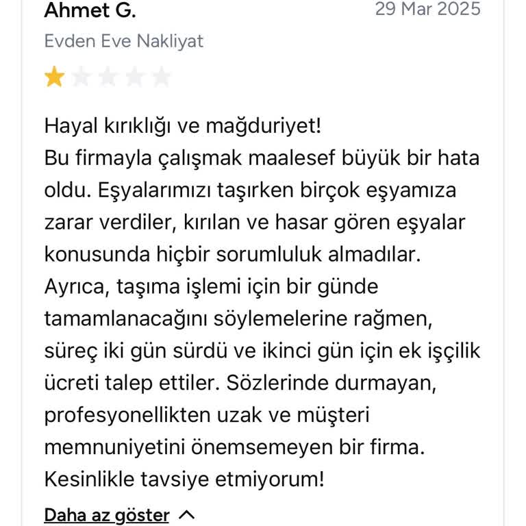 Taşıma Hizmetindeki Sorunlar Ve Çifte Standart