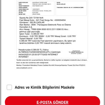 Yanlış İşlemler Ve Tehditlerle Karşılaştım