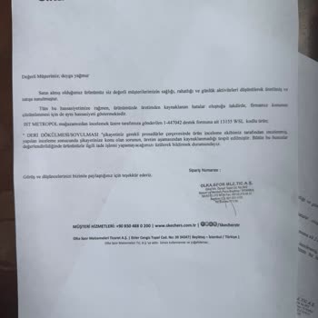 Skechers Ayakkabılarında Kalite Ve Müşteri Hizmeti Sorunu