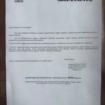 Skechers Ayakkabılarında Kalite Ve Müşteri Hizmeti Sorunu