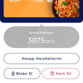 Yemek Kartı Bakiye Eksikliği Ve İşyerinde Güven Sorunu
