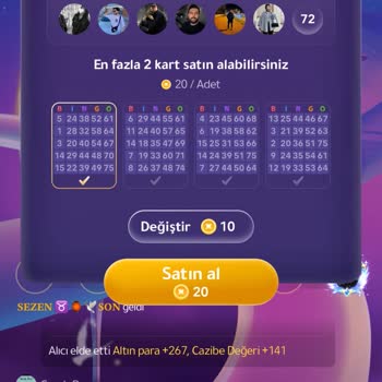 Bingo Oyununda Kazandığım Hediyeler Verilmedi