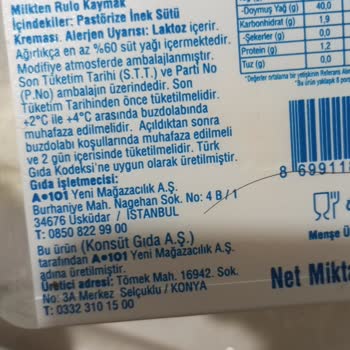 Taze Olmayan Kaymak Şoku