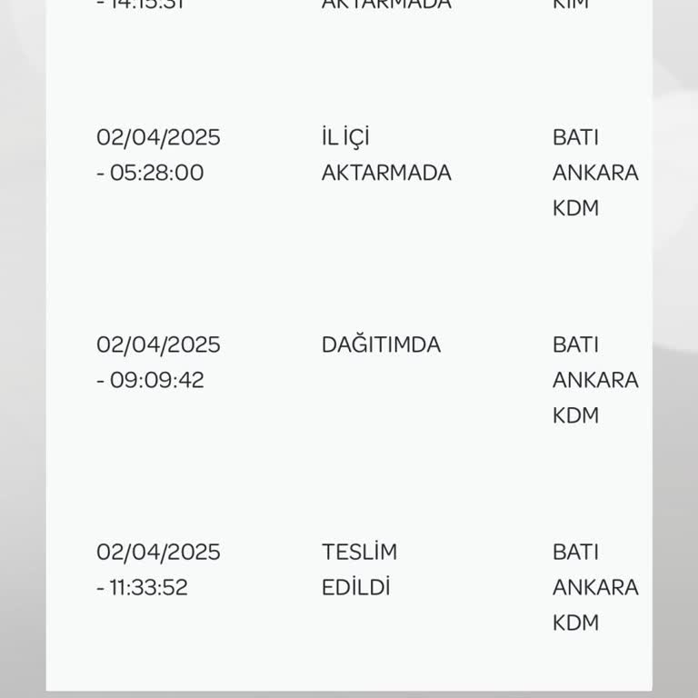 Kayıp Kargo Ve Yanıltıcı Teslimat İddiası