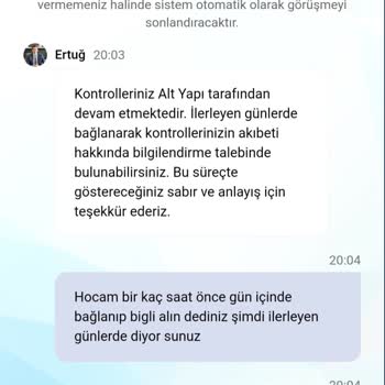 Betgar Sitesinde Belge Talebi Ve Geciken İşlemler