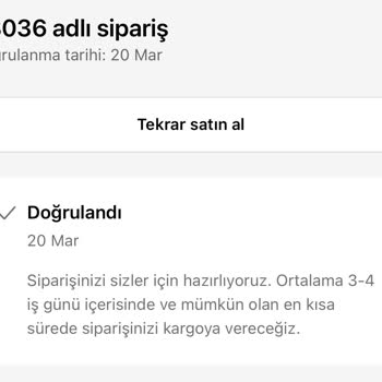 Siparişimin 15 Gündür Teslim Edilmemesi