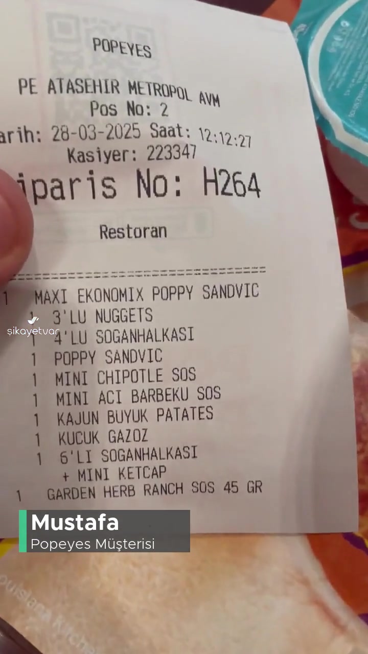 Metropol AVM Popeyes Mağduriyeti videonun kapak resmi