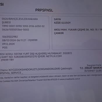 İptal Edilen Netflix Üyeliği İçin Haksız Ücretlendirme Ve İade Talebi