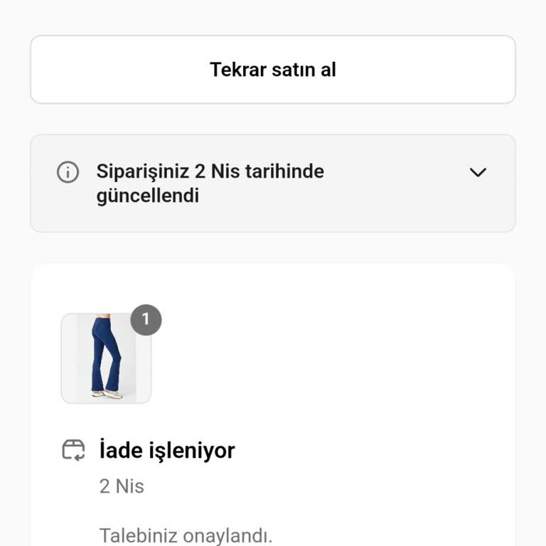İade Talebine Yanıt Alamıyorum