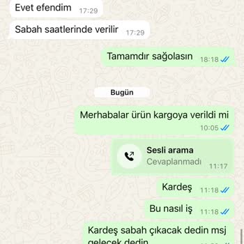 Yanıtsız Kalan Sipariş Ve Şüpheli Ödeme Talebi