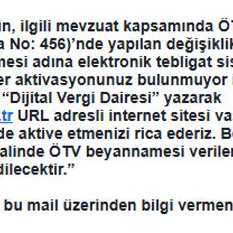 E-Tebligat Aktif Olmasına Rağmen Sipariş İptali Tehdidi