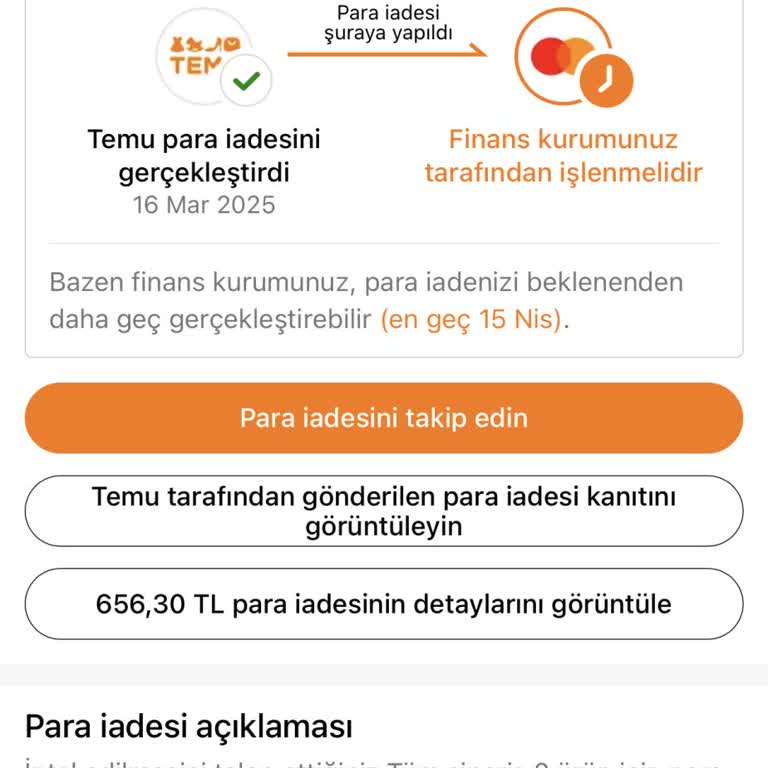 Ücret İadesinde Süreç Sorunu