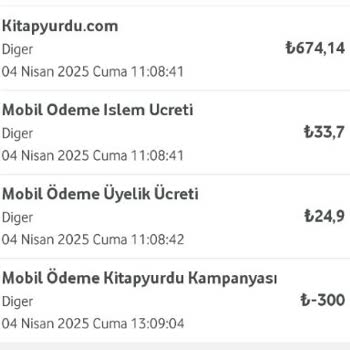 Eksik İade: Kitapyurdu Ve Vodafone Pay Kampanya Sorunu